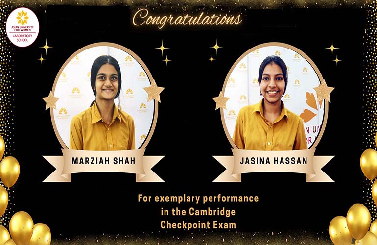 Congratulations to the Students of AUW Laboratory School